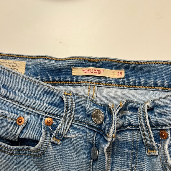 Levis wedgie straight jeans - Picture 2 of 3